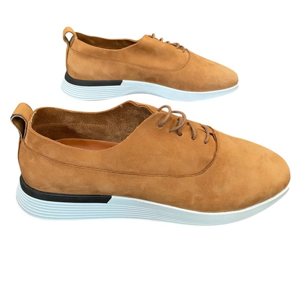 Wolf & shepherd crossover leather upper lace up dress shoe  men’s size 11 main image 5